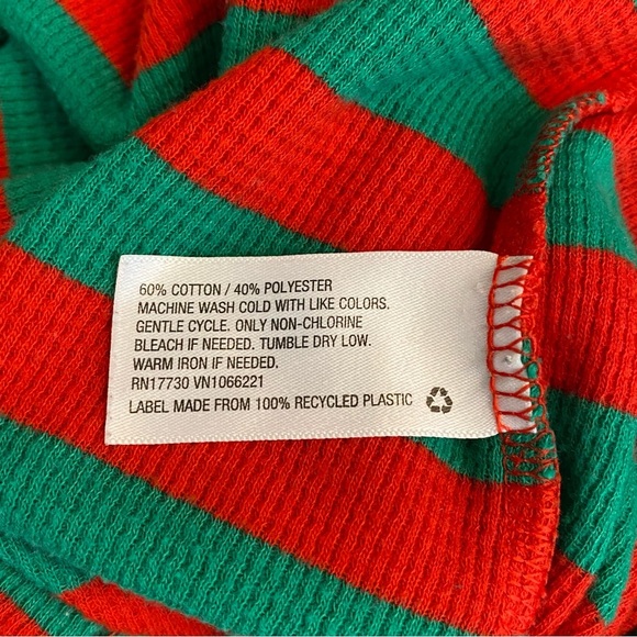 Target Christmas Collection Holiday Striped Jumpsuit - Picture 8 of 10